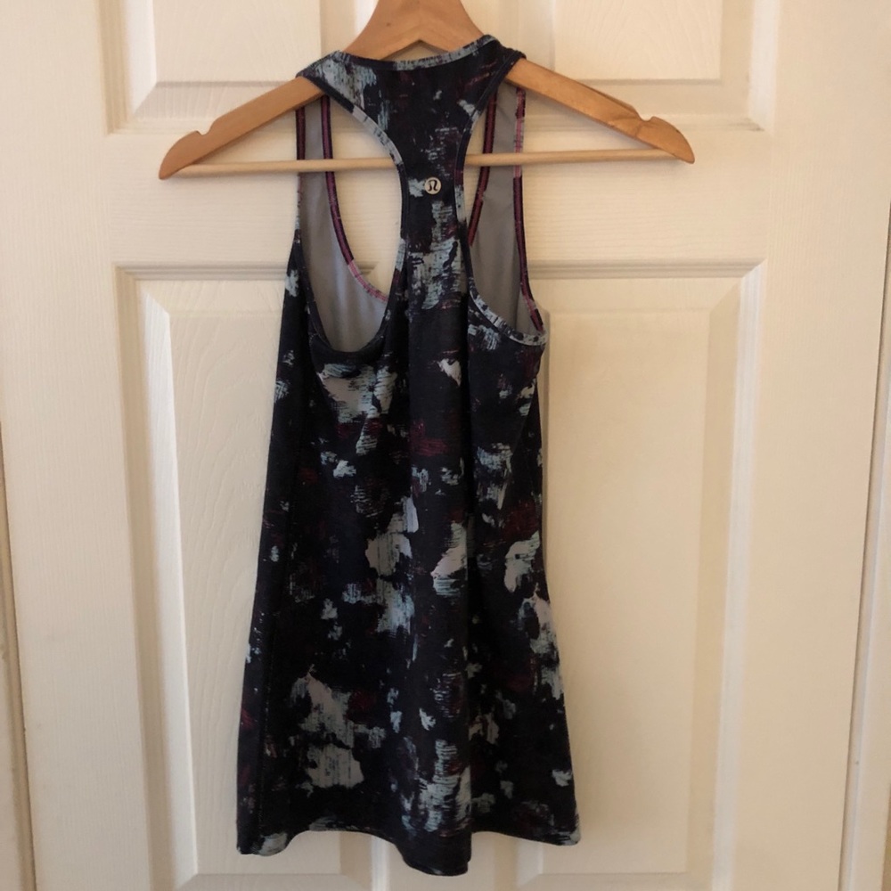 Lululemon 6 multicolored racer back tank perfect